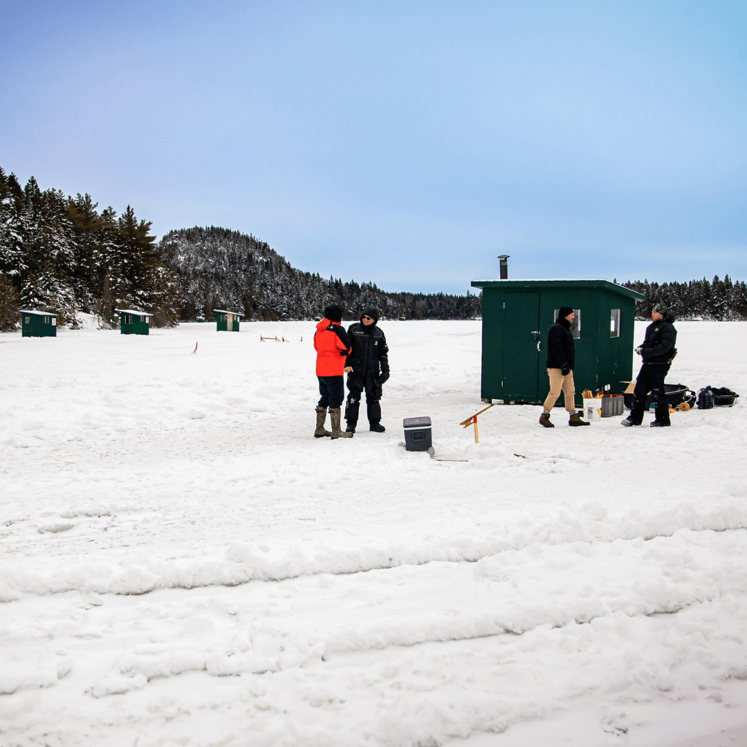 Photo de couverture - Bien se préparer pour la pêche blanche en zec